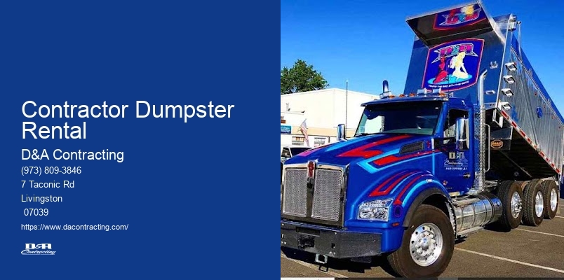 Residential Dumpster Rental Prices